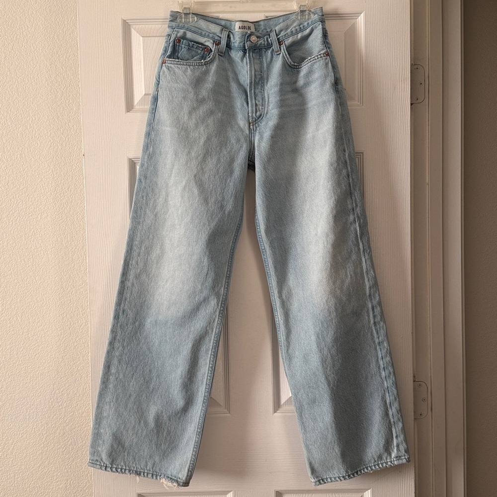 Agolde Low Slung Baggy Jeans Size 25